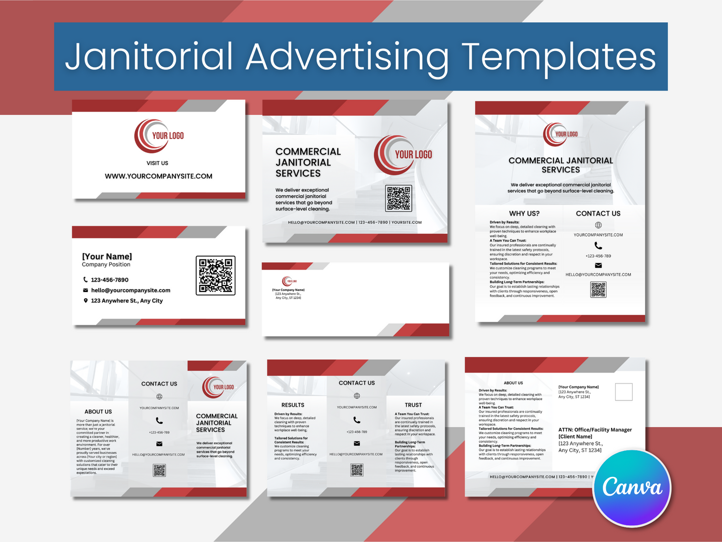 Janitorial Advertising Templates 12