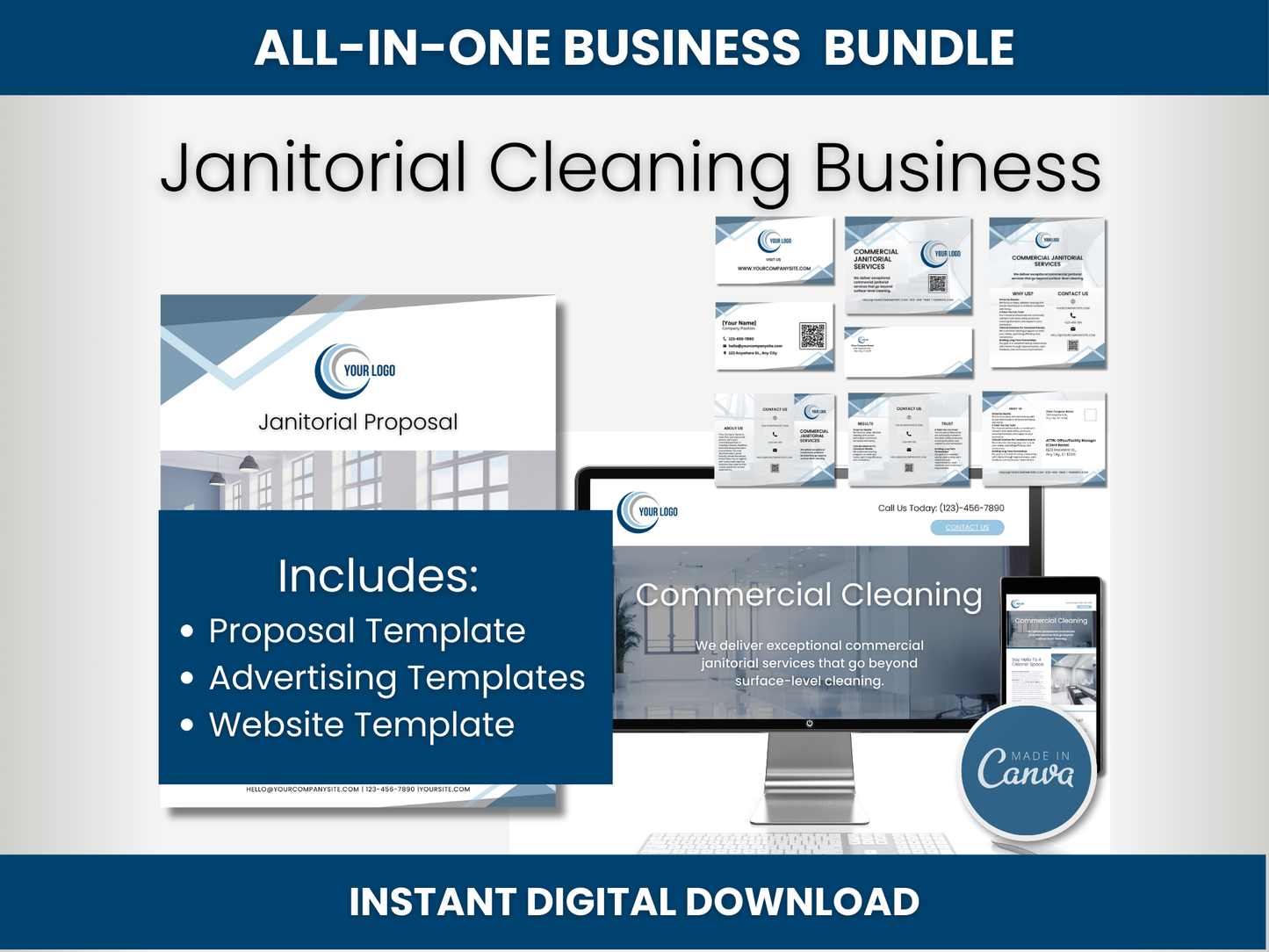 Janitorial Templates Bundle 13