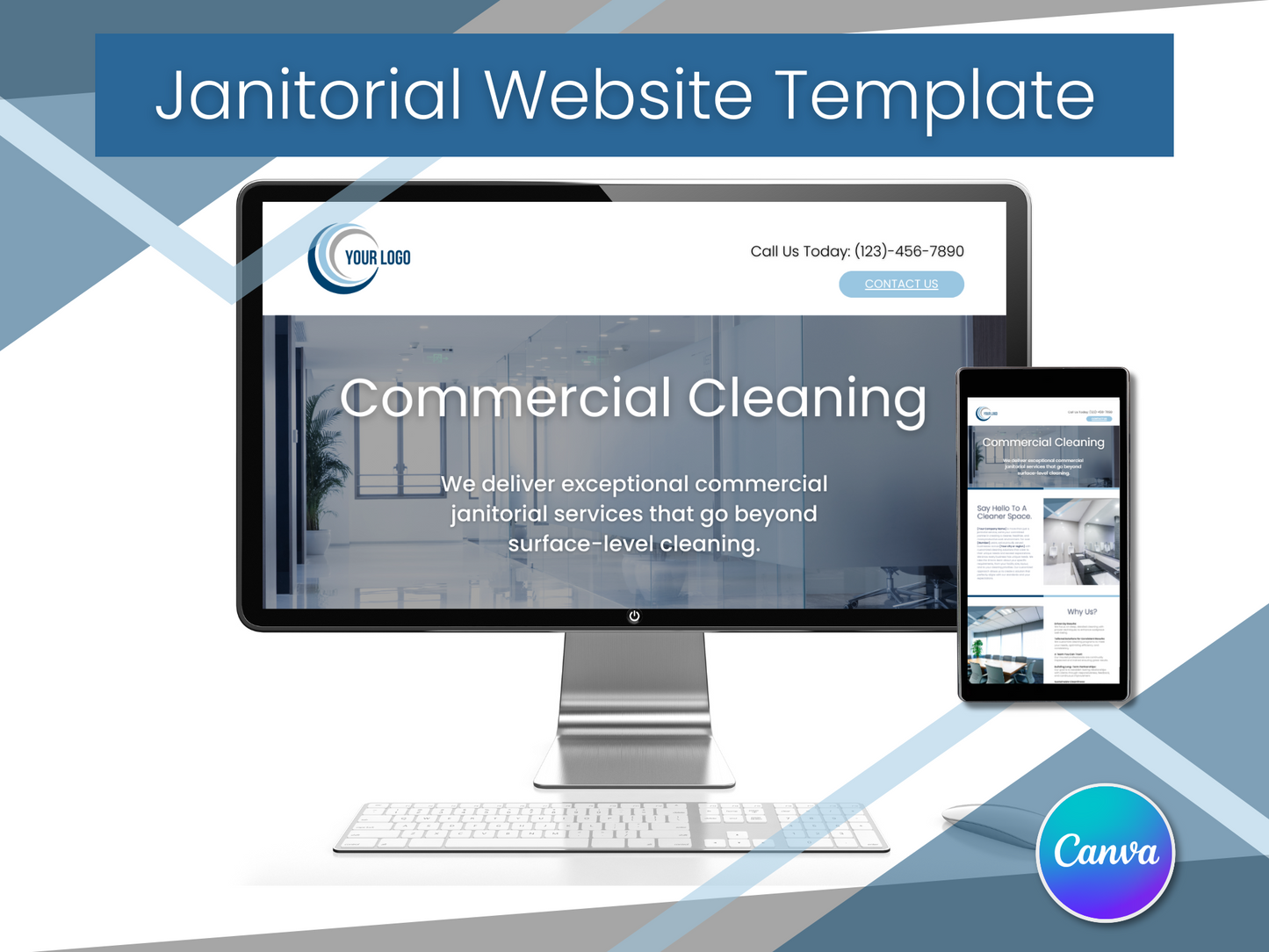 Janitorial Website Template 13