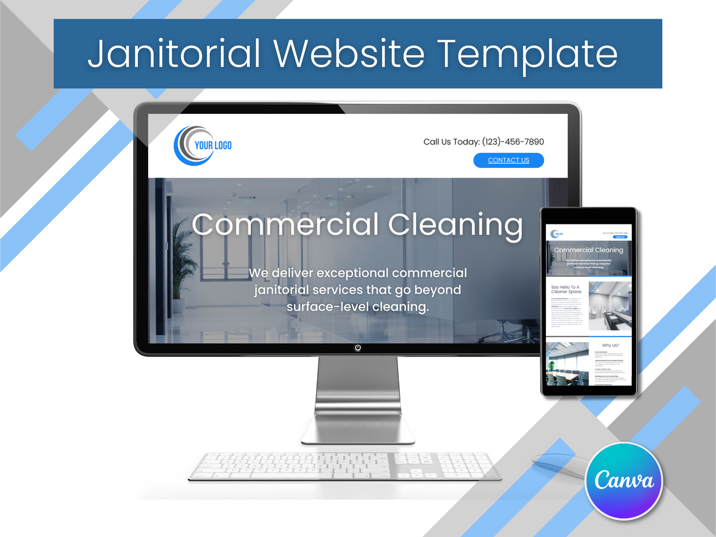 Janitorial Website Template 14