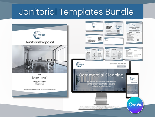 Janitorial Templates Bundle 2