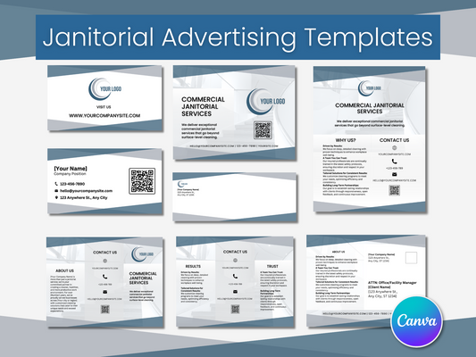 Janitorial Advertising Templates 2