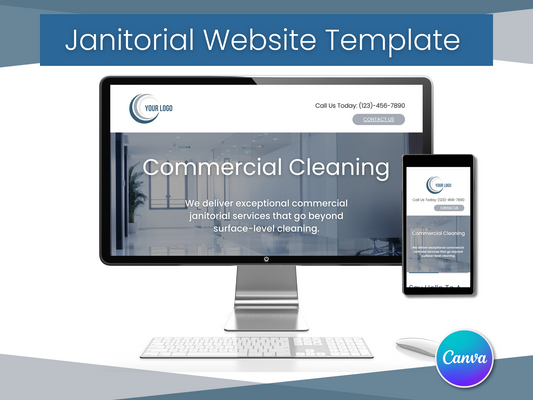 Janitorial Website Template 2