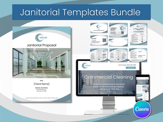 Janitorial Templates Bundle 4