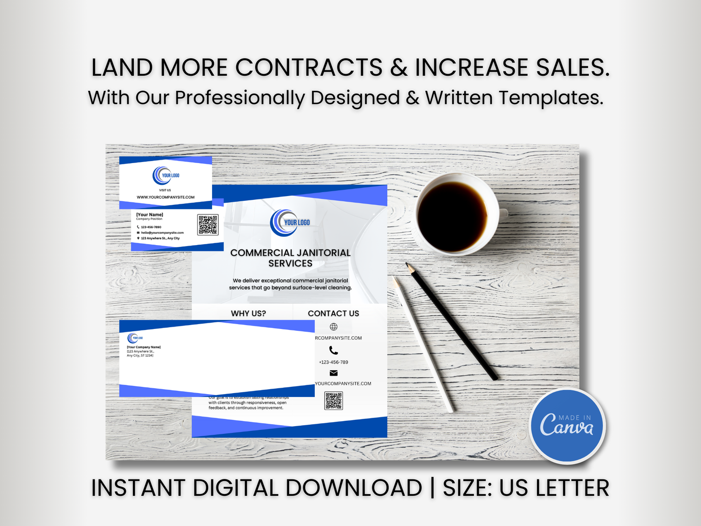 Janitorial Advertising Templates 1