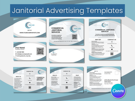 Janitorial Advertising Templates 4