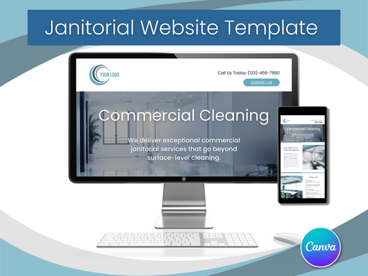 Janitorial Website Template 4