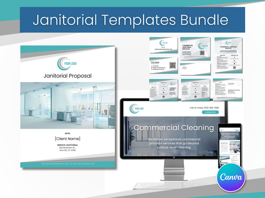 Janitorial Templates Bundle 5