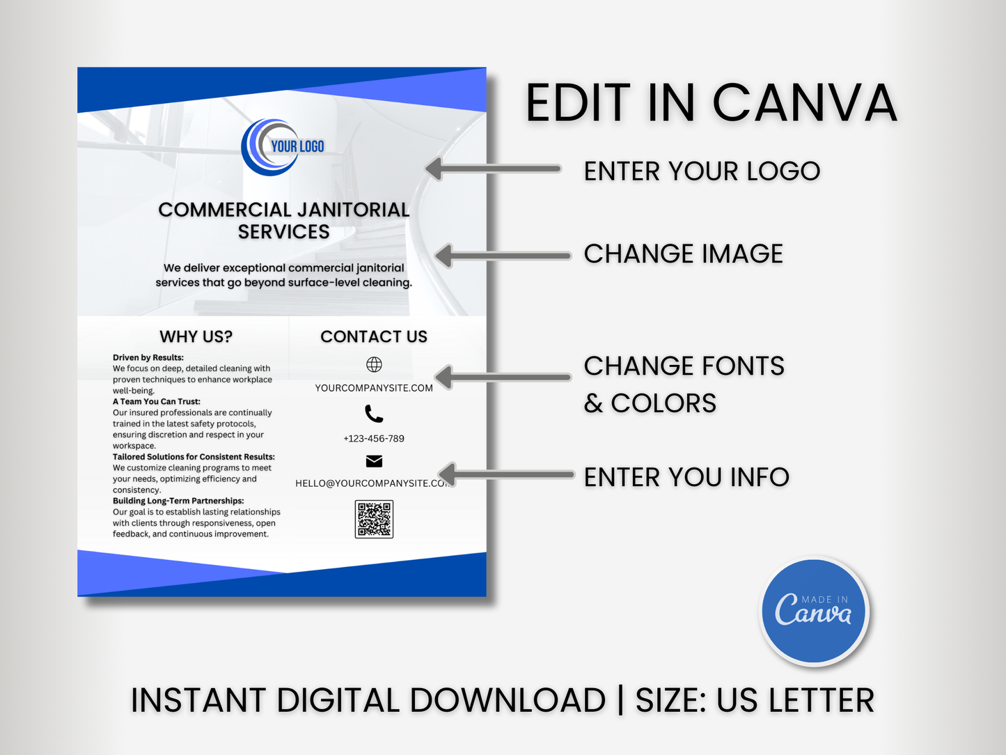 Janitorial Advertising Templates 1