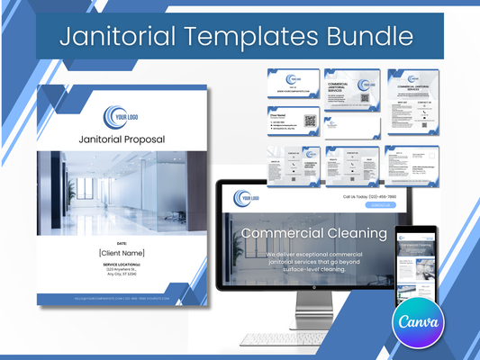 Janitorial Templates Bundle 6