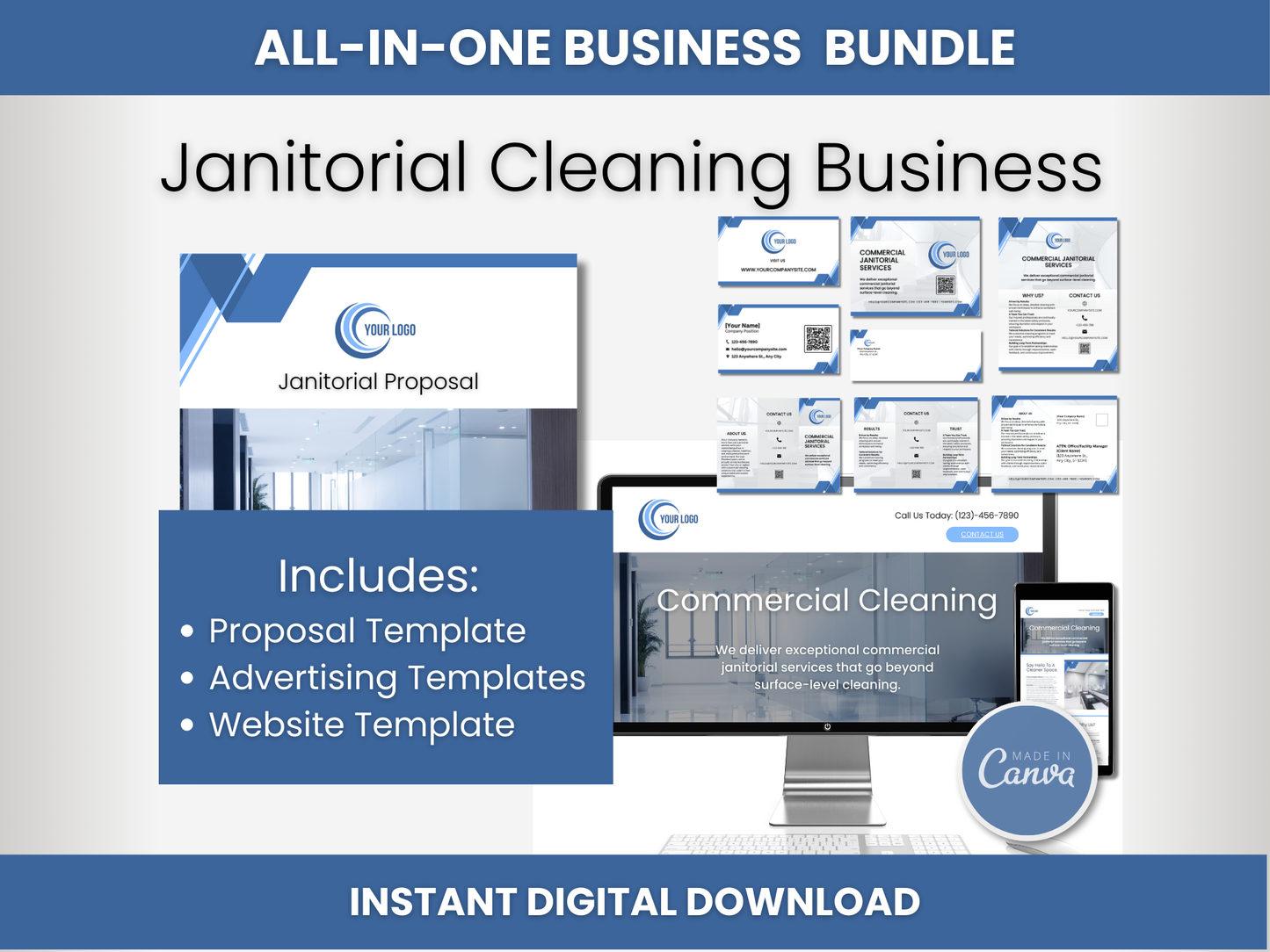 Janitorial Templates Bundle 6