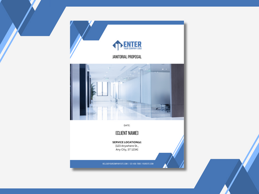 Commercial Janitorial Proposal Template 6