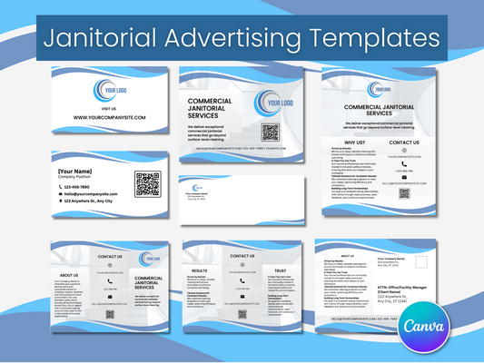 Janitorial Advertising Templates 8