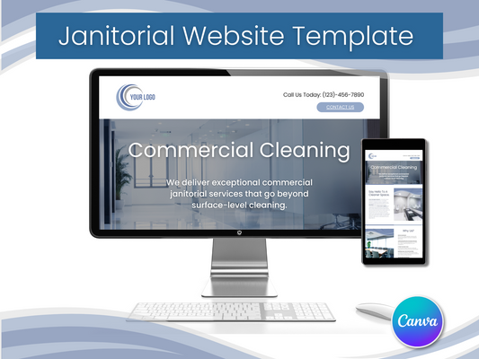 Janitorial Website Template 9