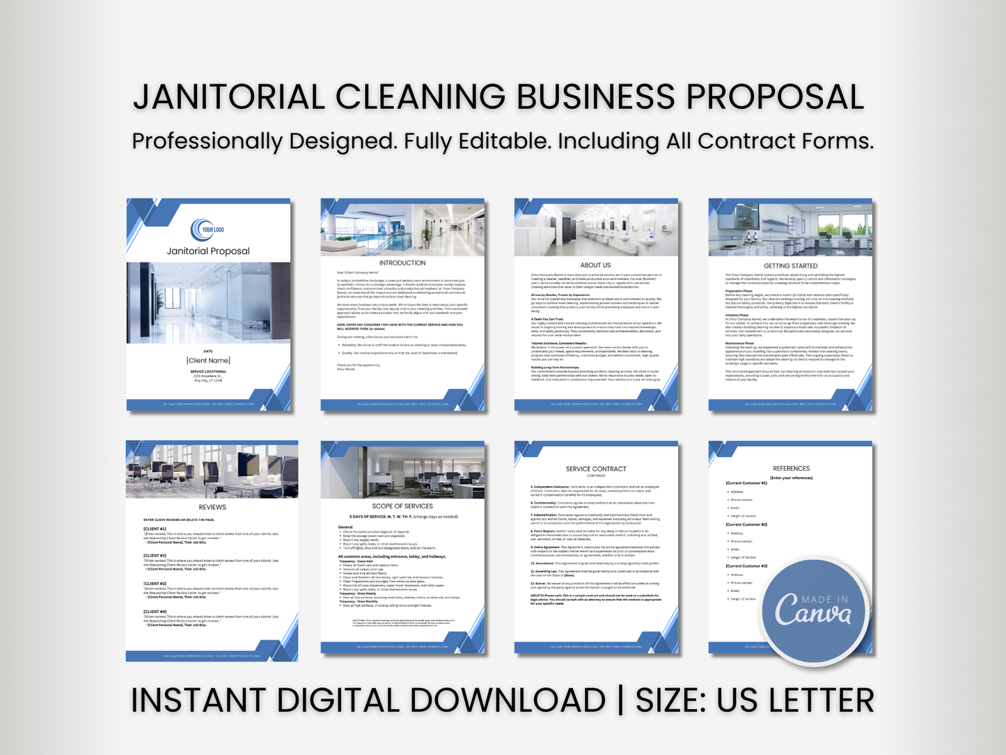 Janitorial Proposal Template 6