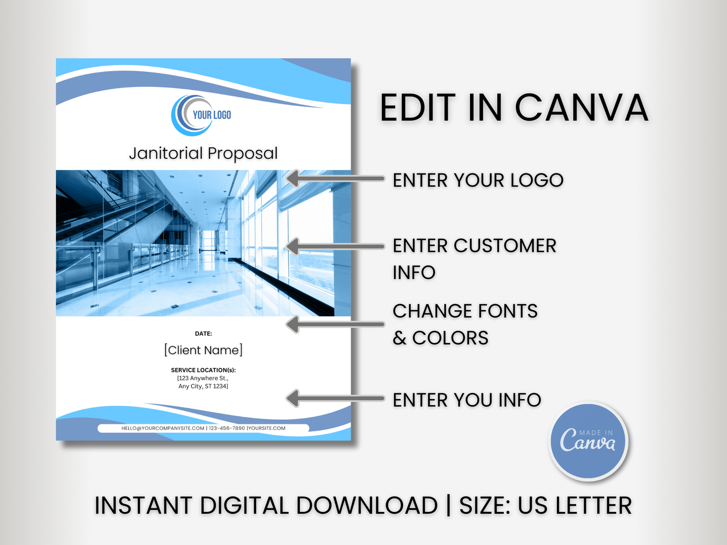 Janitorial Proposal Template 8