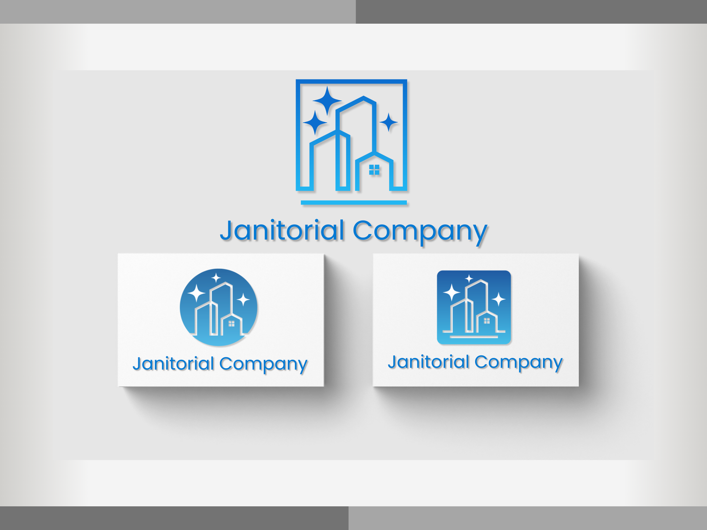 2 Janitorial Logo Templates