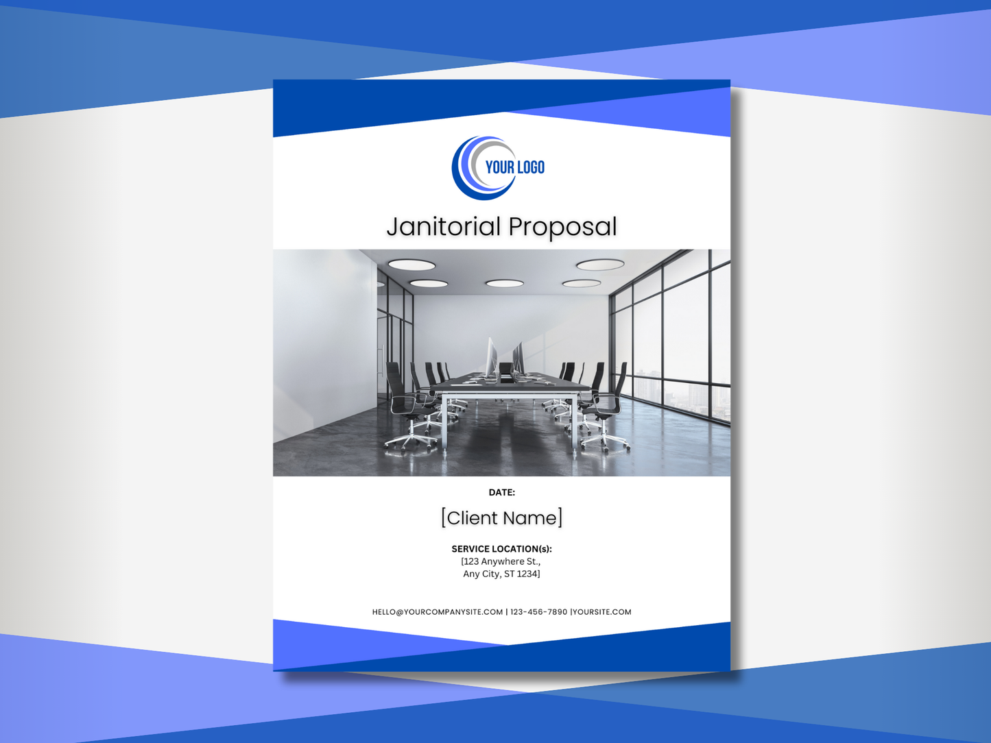 Janitorial Proposal Template 1