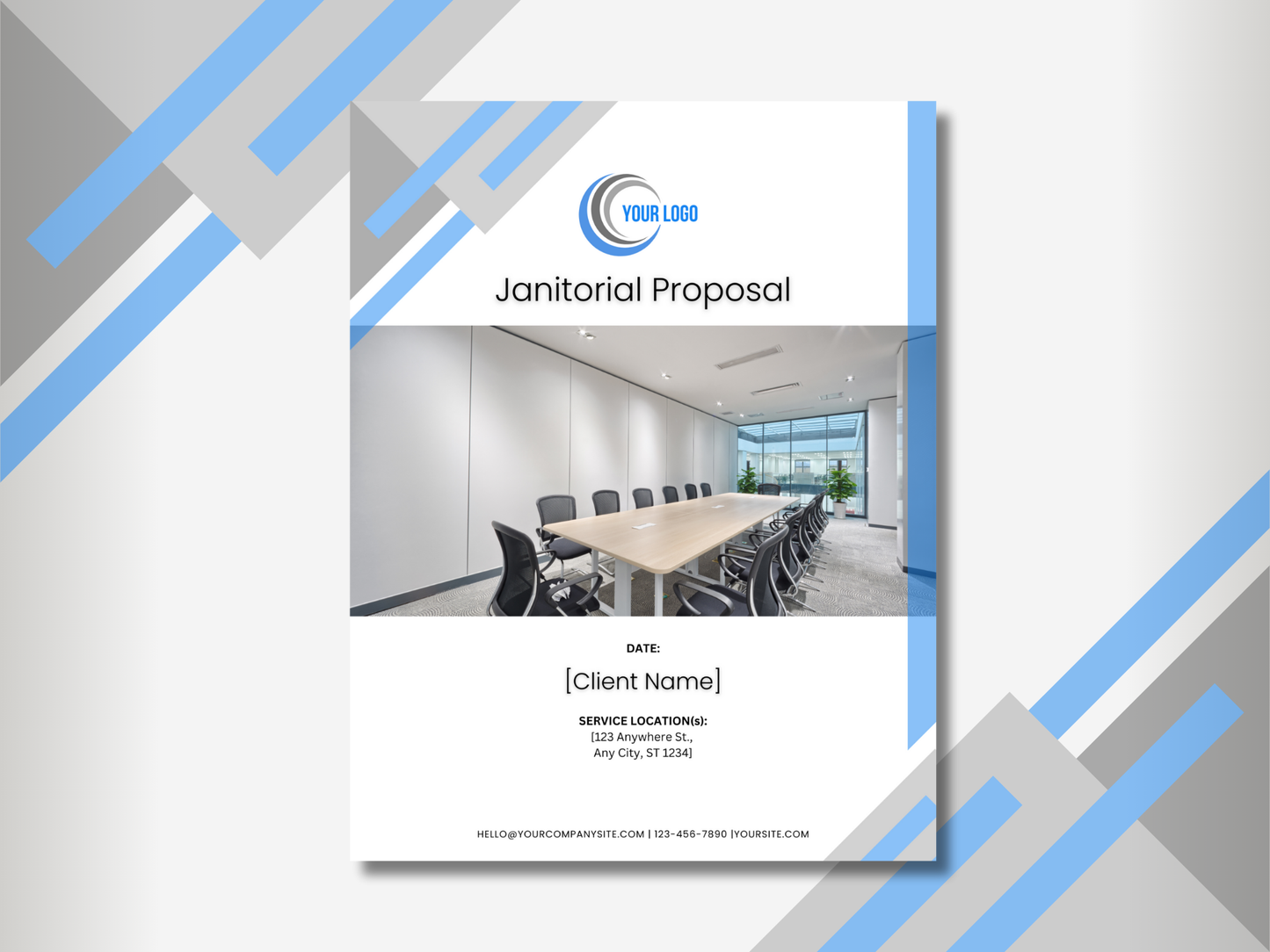 Janitorial Proposal Template 14