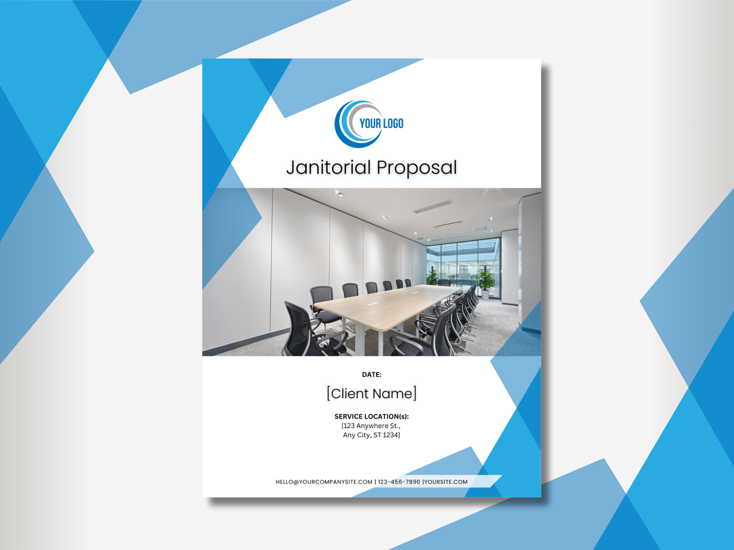 Janitorial Proposal Template 11