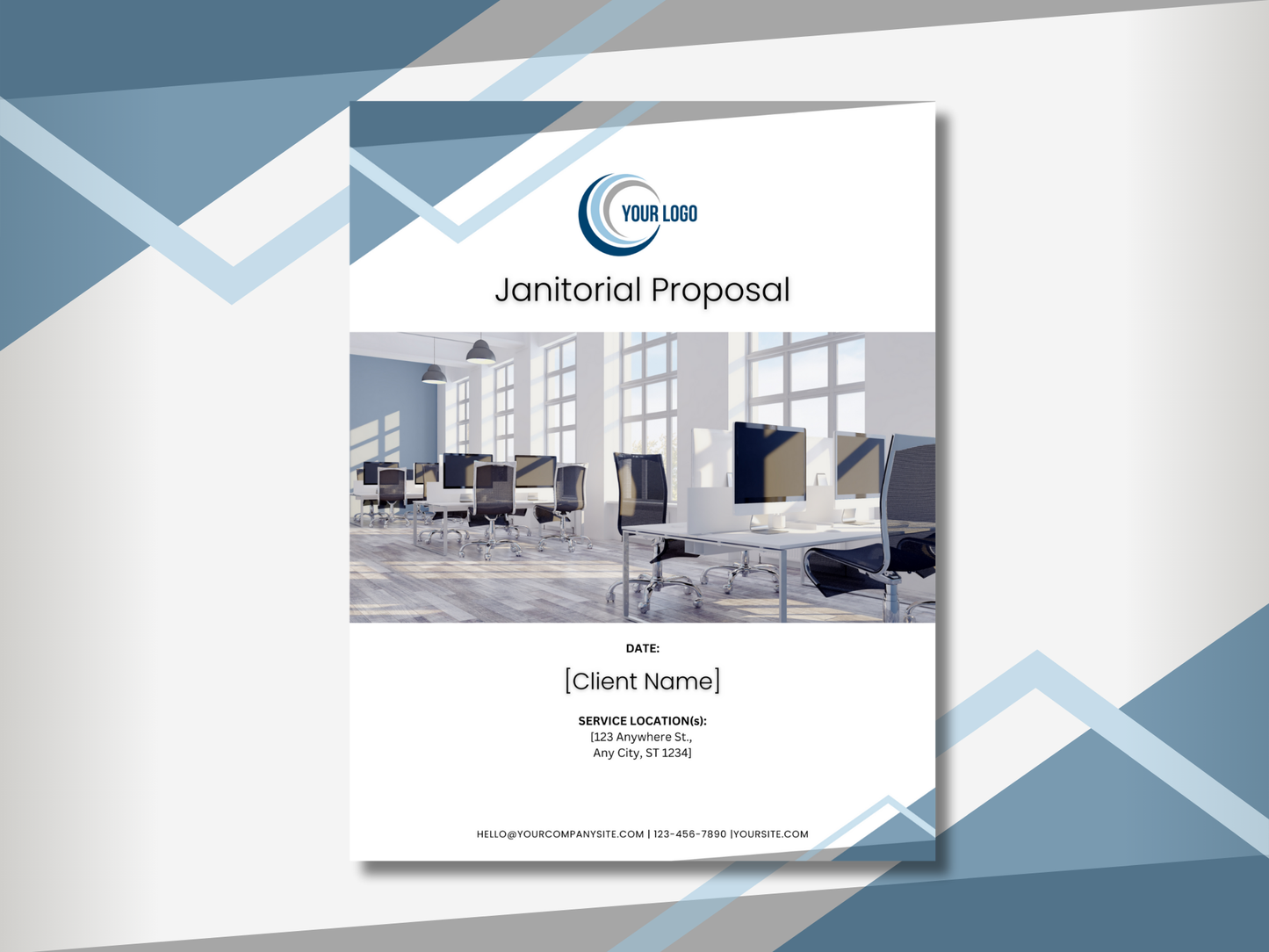 Janitorial Proposal Template 13