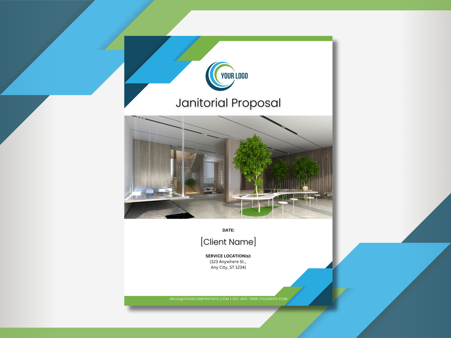 Janitorial Proposal Template 10