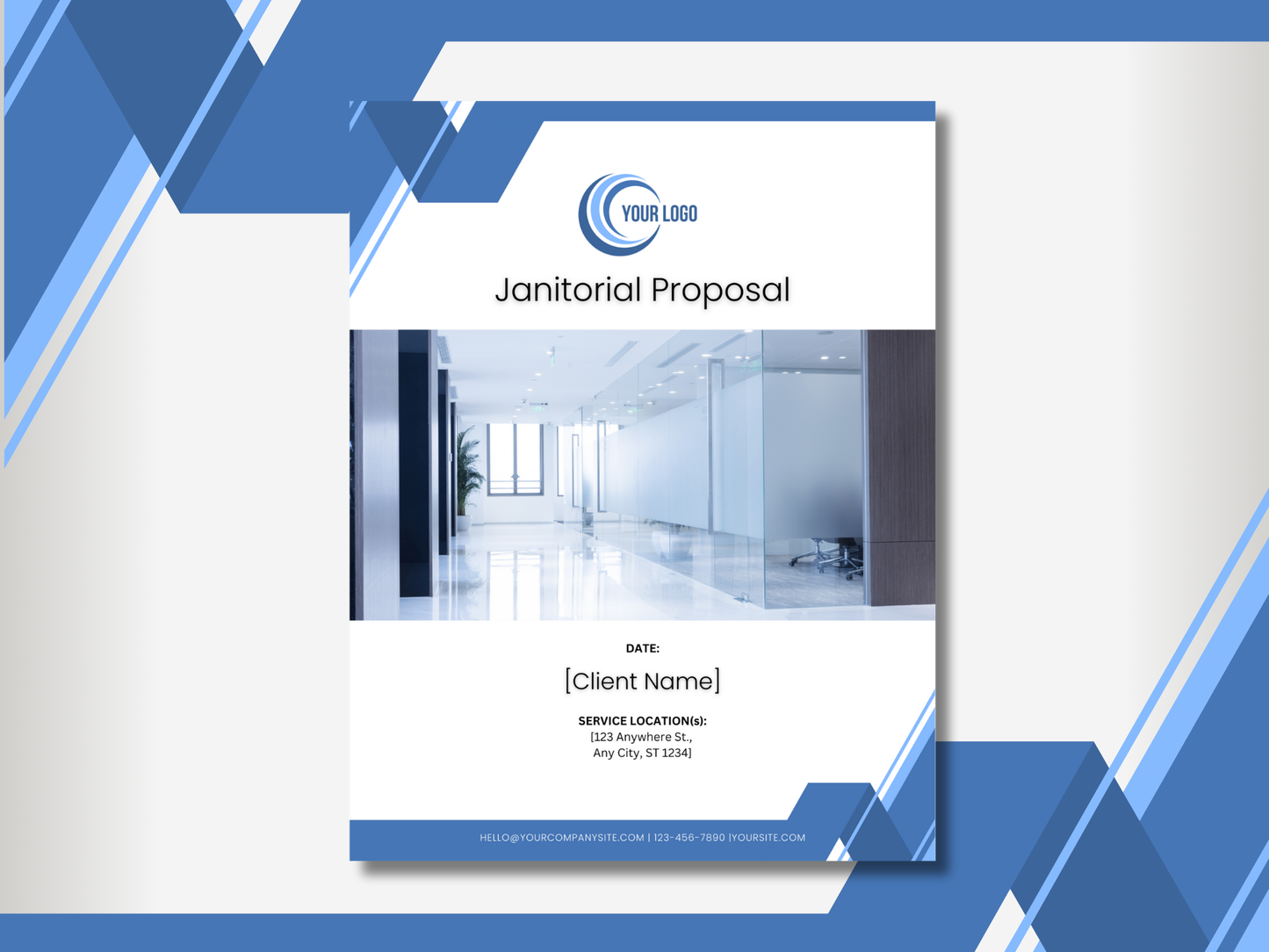 Janitorial Proposal Template 6