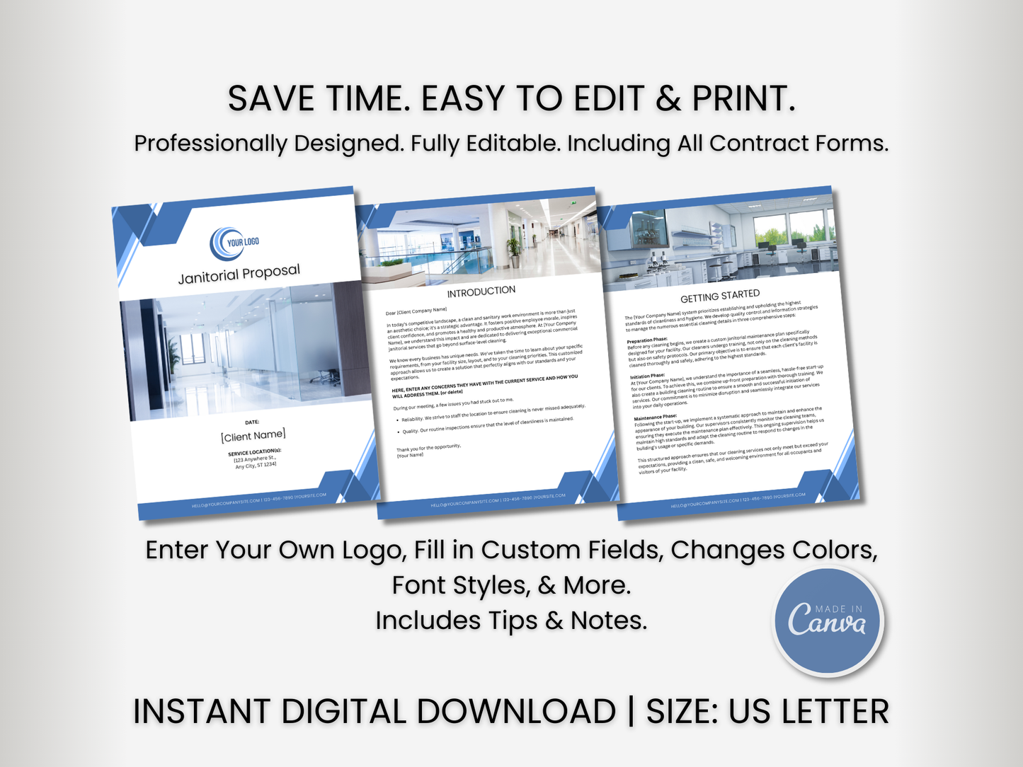 Janitorial Proposal Template 6