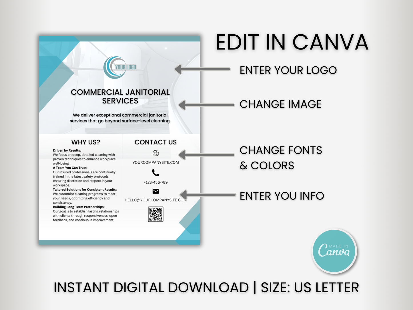 Janitorial Advertising Templates 15