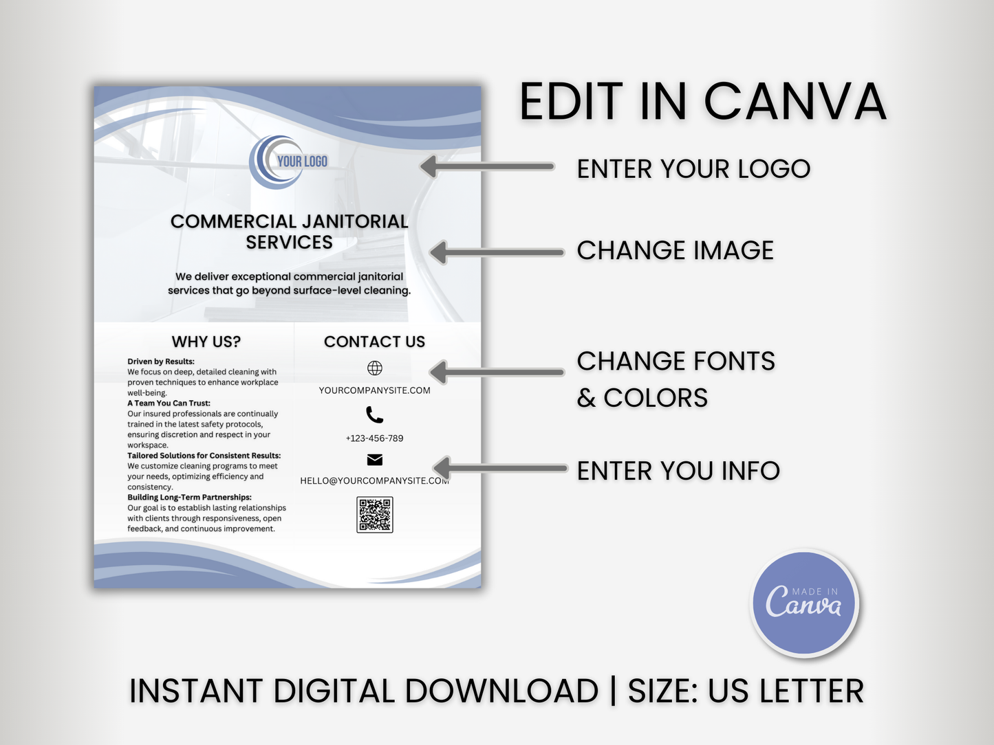 Janitorial Advertising Templates 9