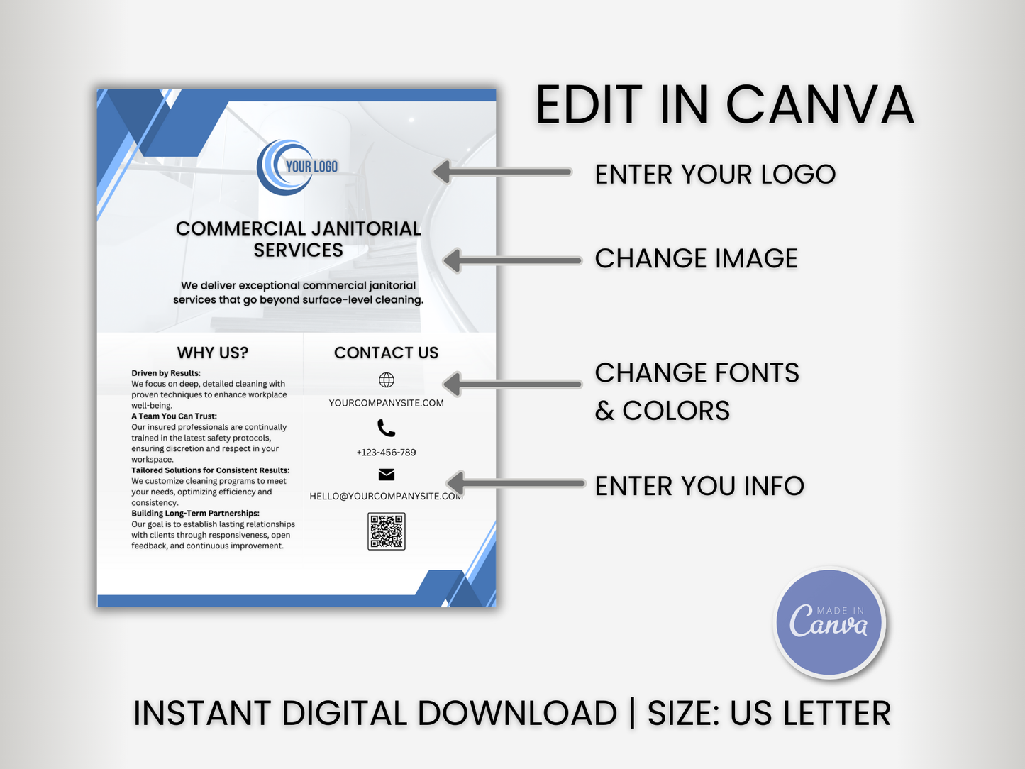 Janitorial Advertising Templates 6