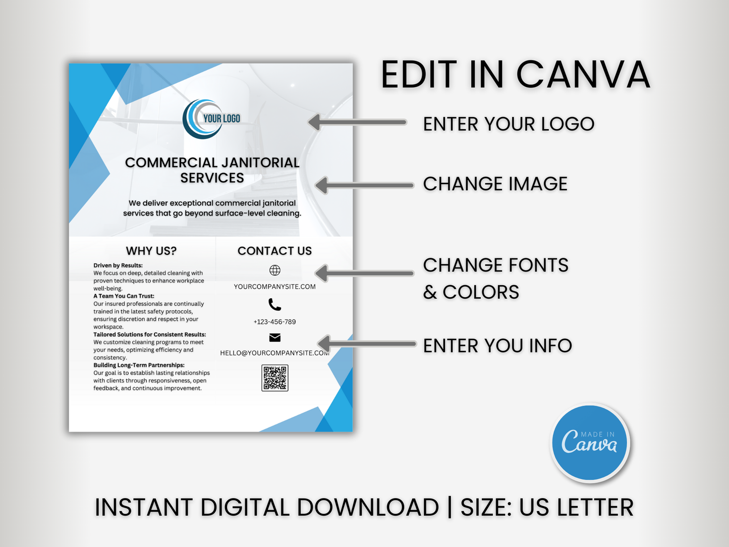 Janitorial Advertising Templates 11