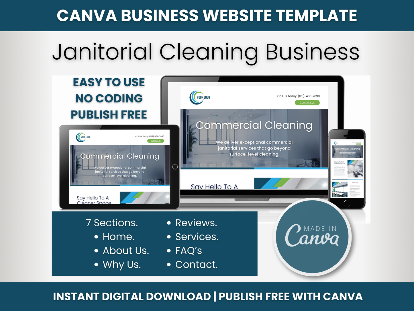 Janitorial Templates Bundle 10