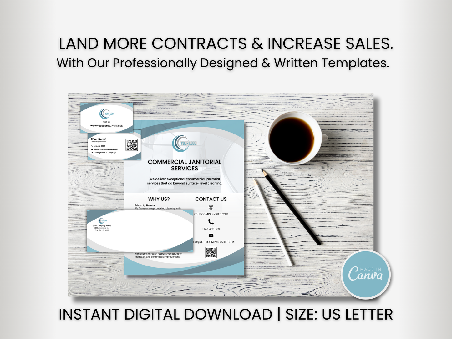 Janitorial Advertising Templates 4