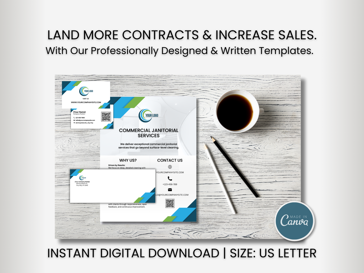 Janitorial Advertising Templates 10