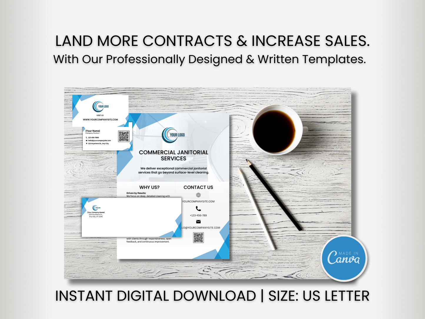 Janitorial Advertising Templates 11