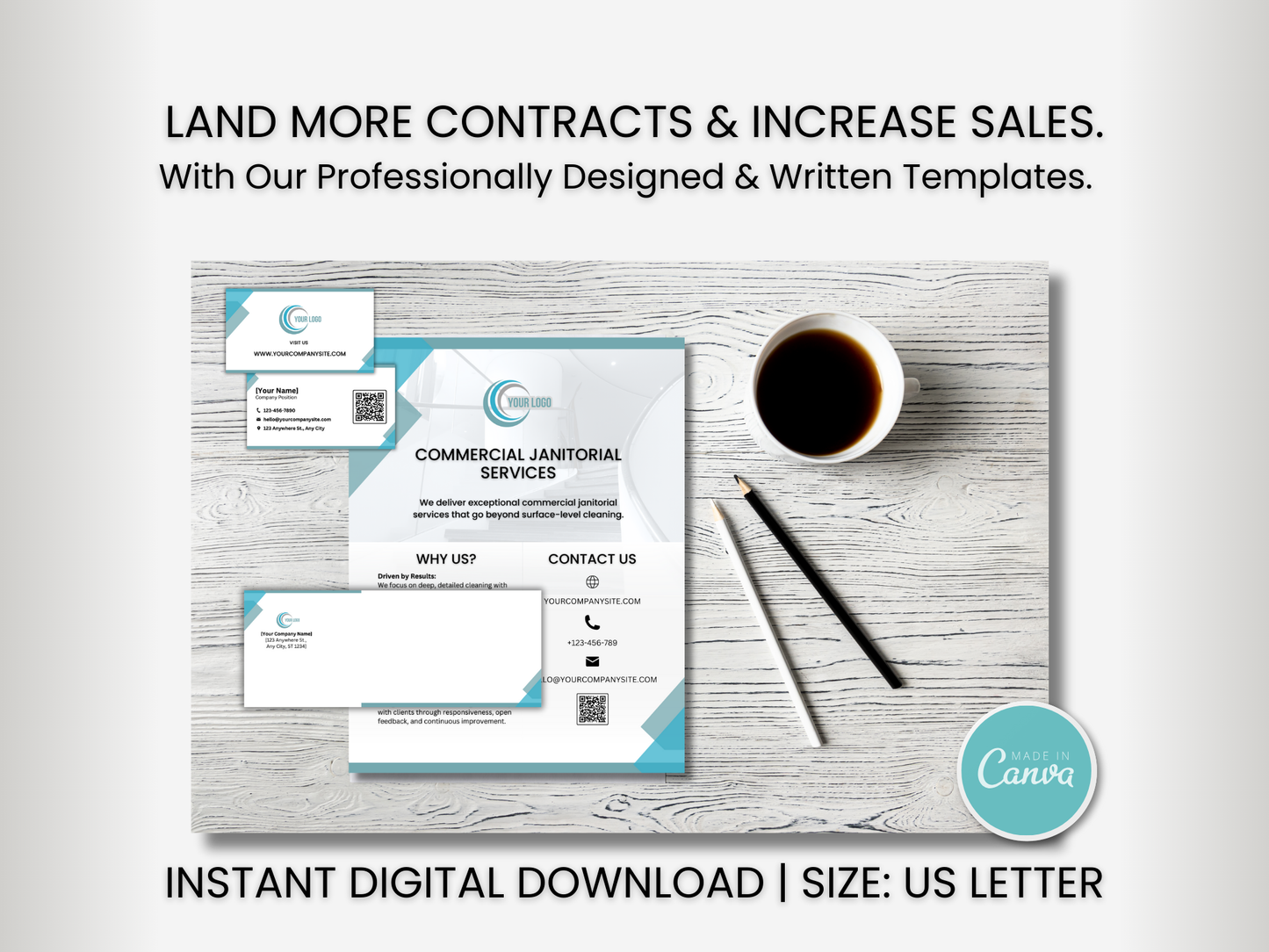 Janitorial Advertising Templates 15