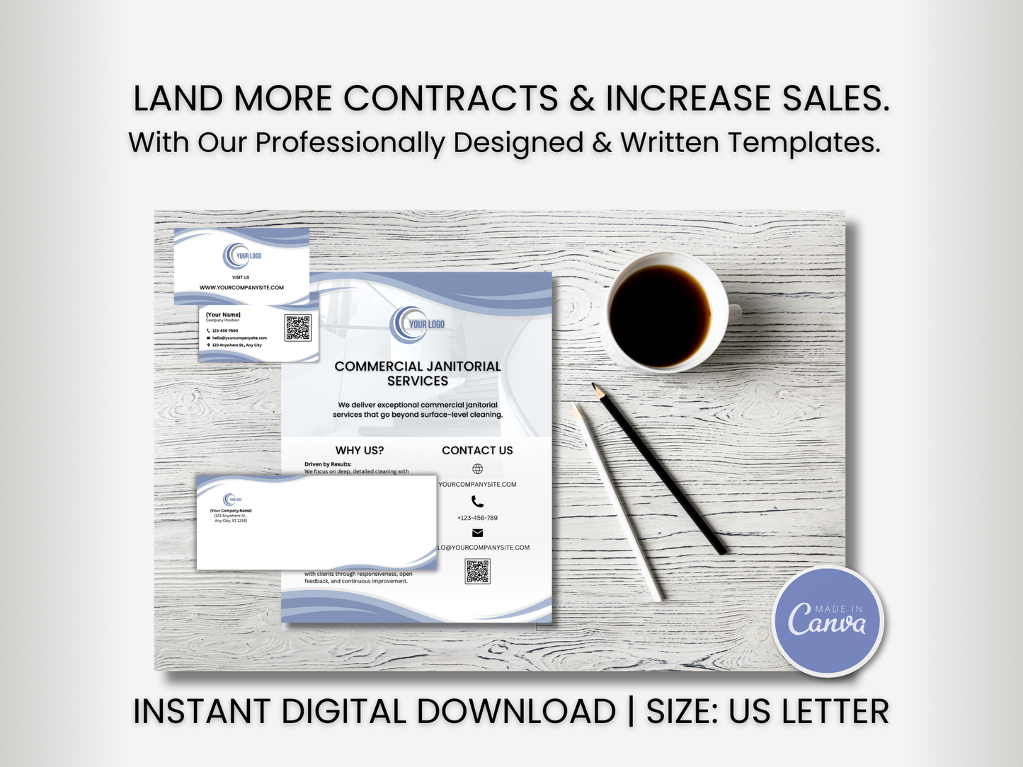 Janitorial Advertising Templates 9