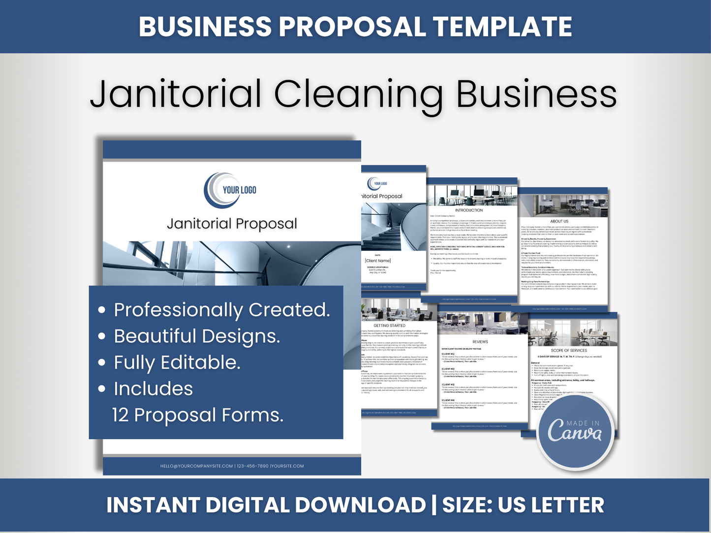 Janitorial Proposal Template 3