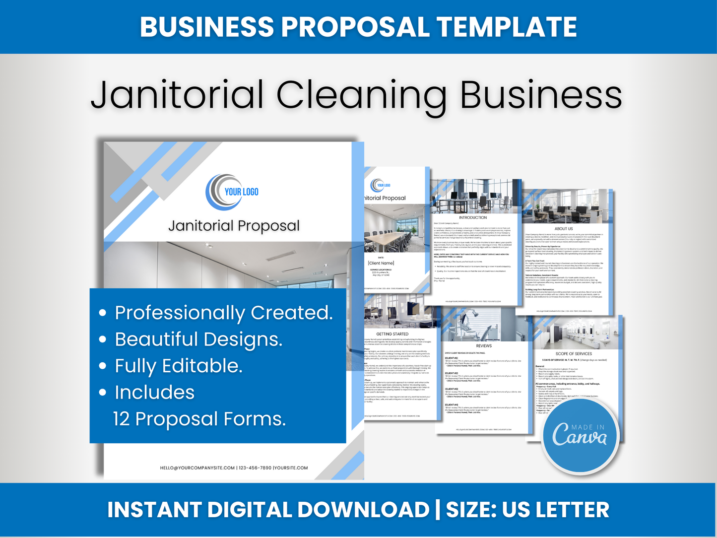 Janitorial Proposal Template 14