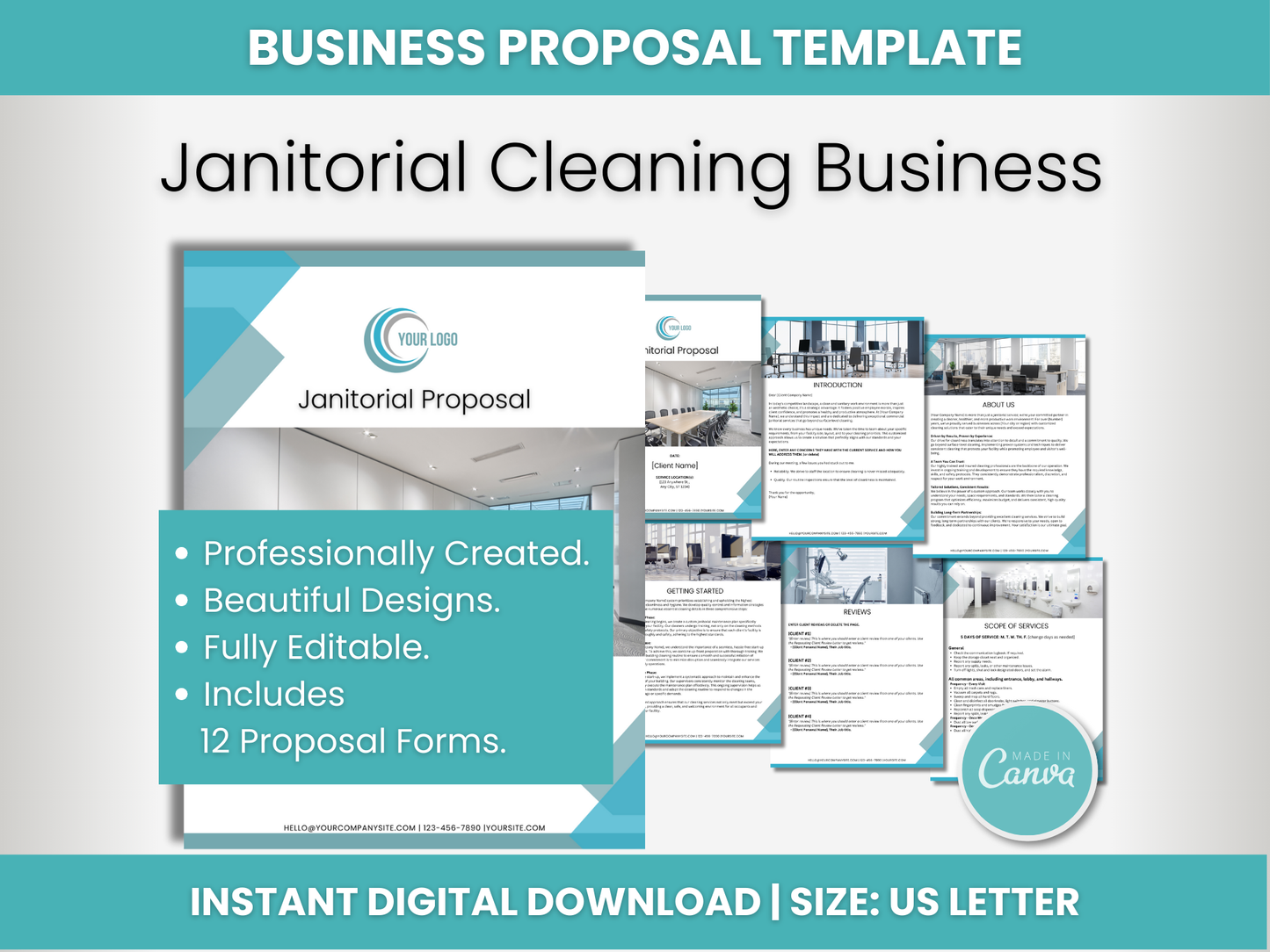 Janitorial Proposal Template 15