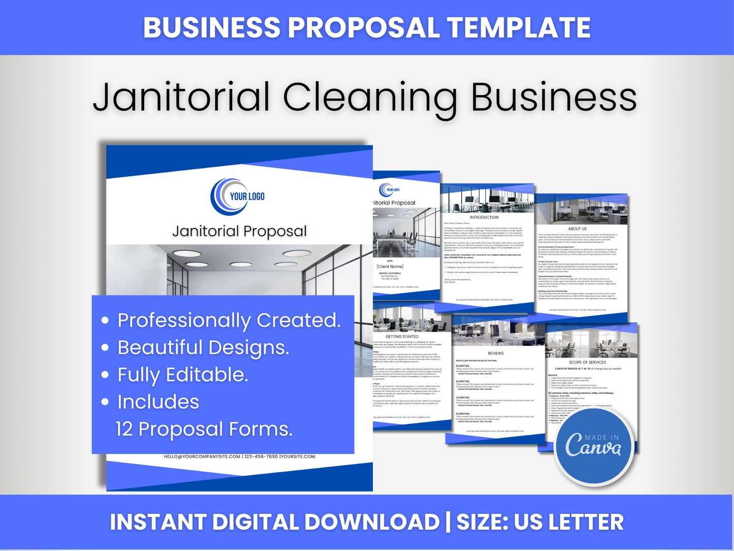 Janitorial Proposal Template 1