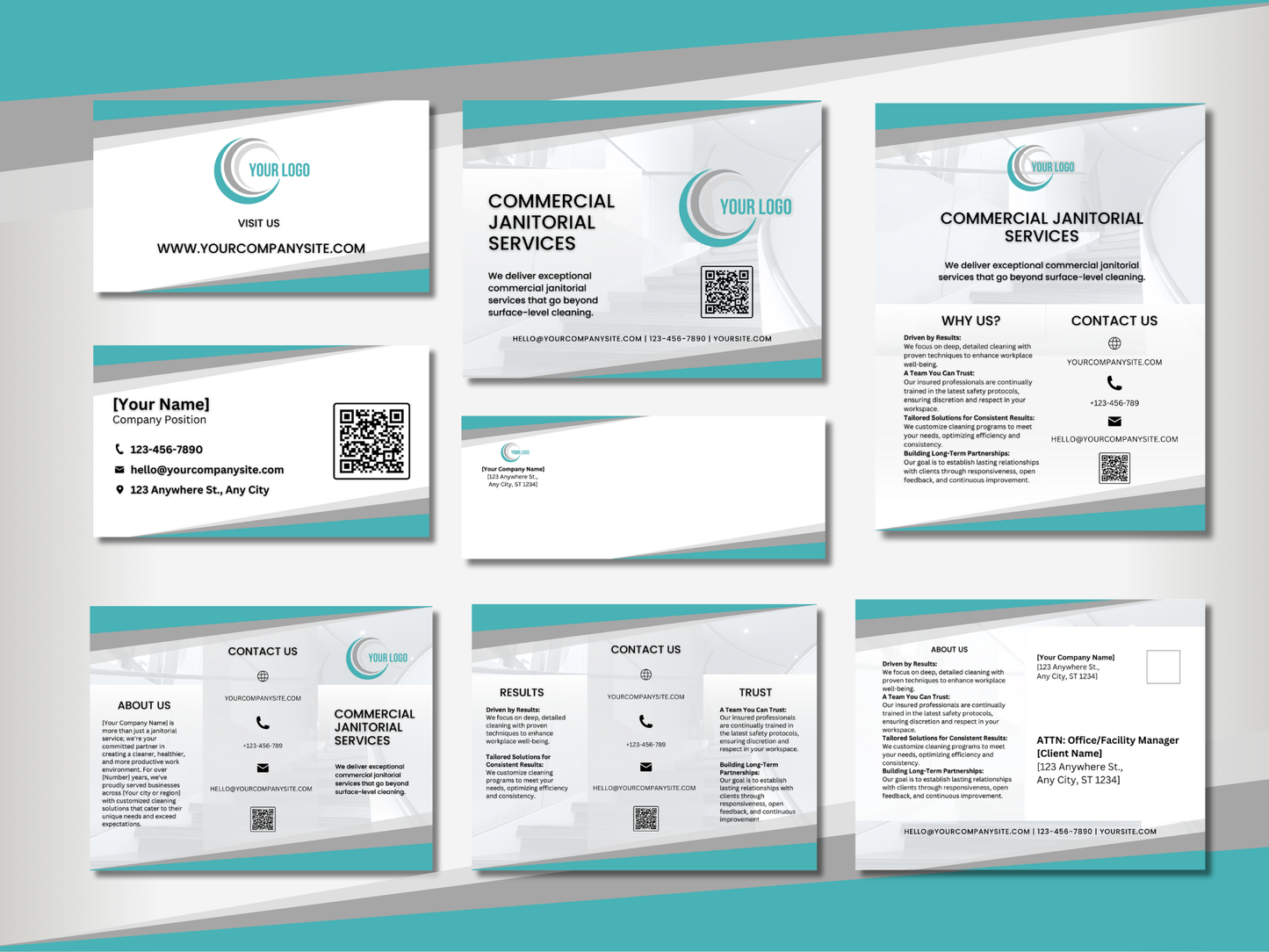 Janitorial Advertising Templates 5