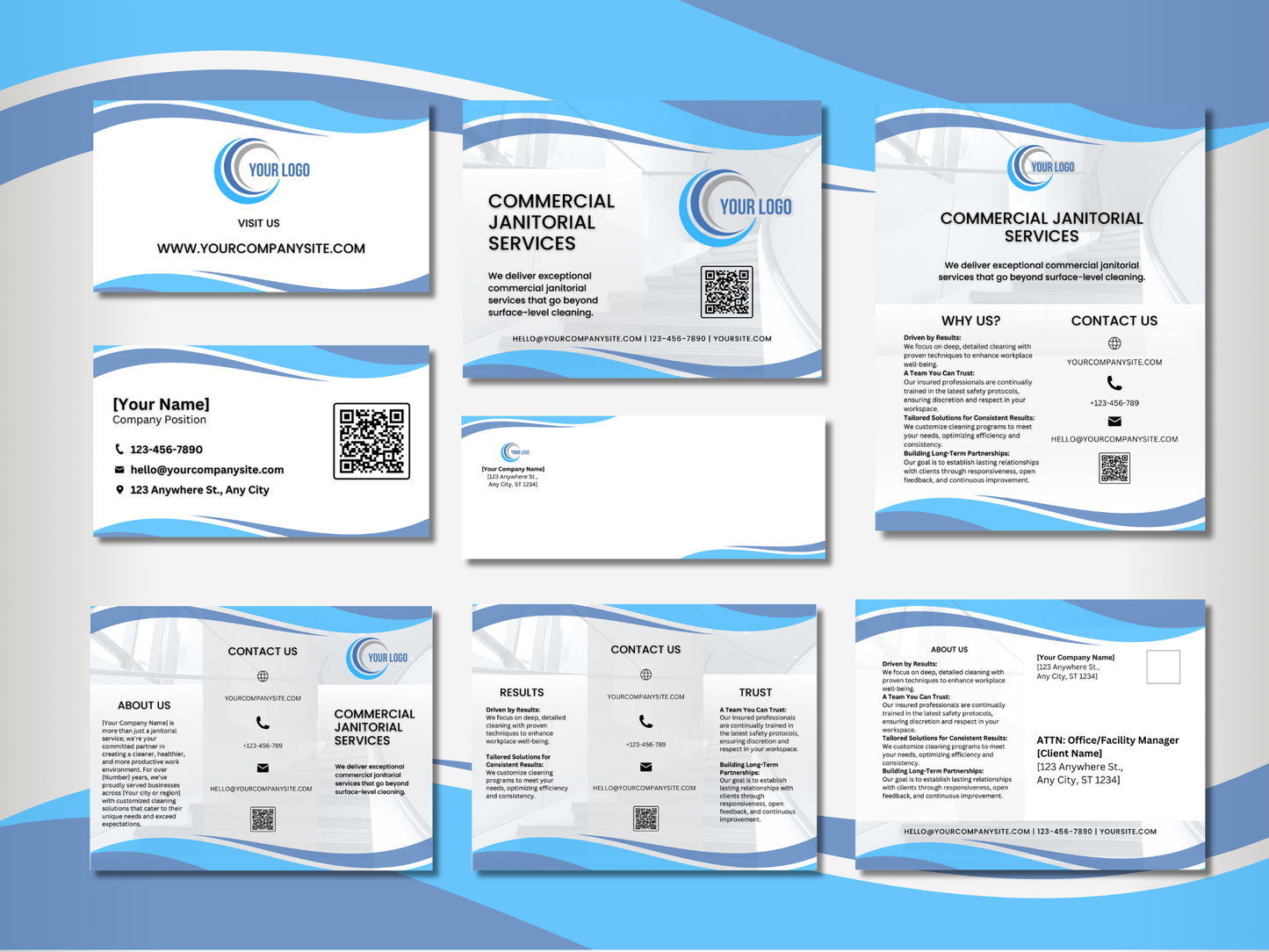 Janitorial Advertising Templates 8