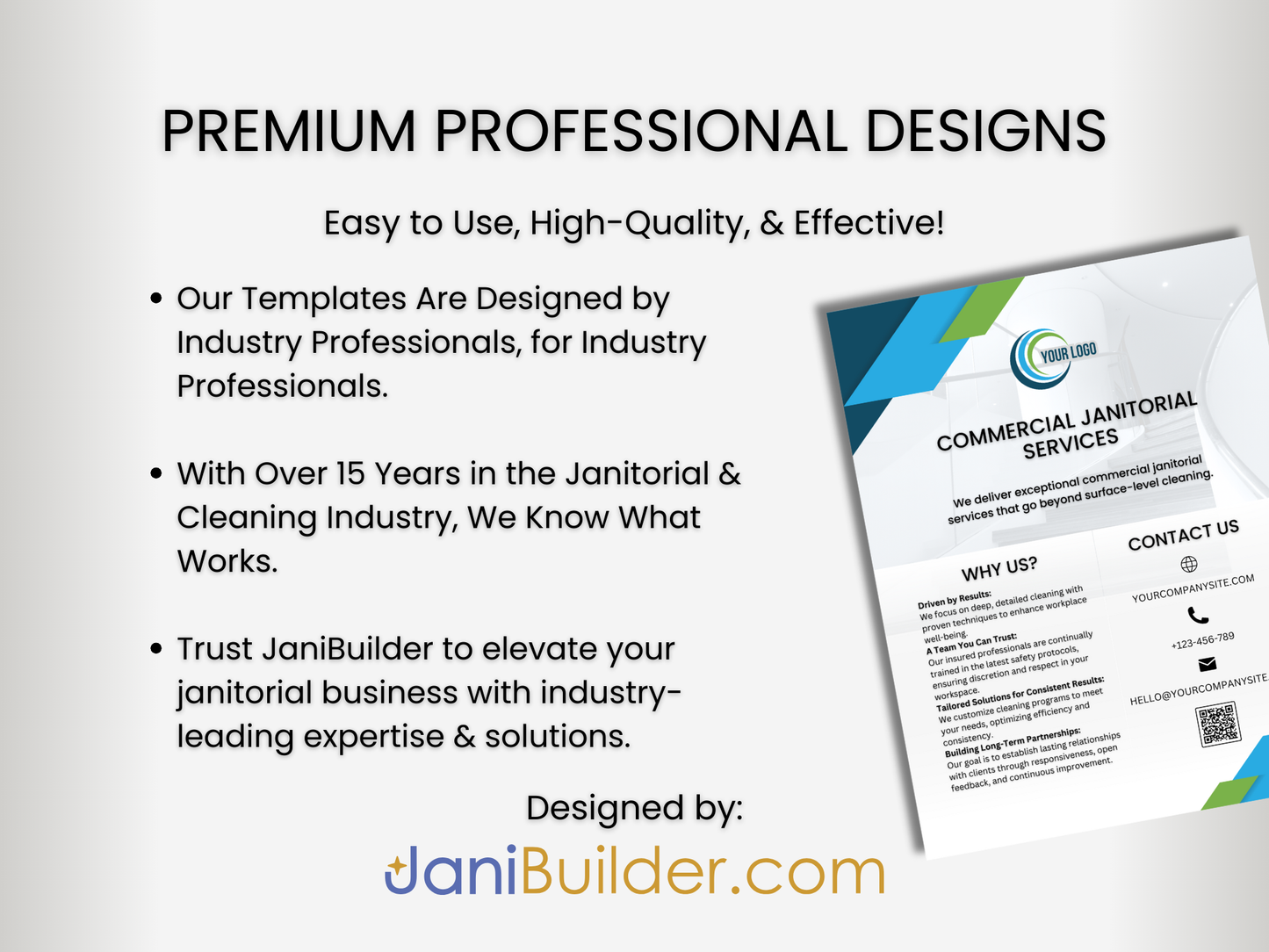 Janitorial Advertising Templates 10