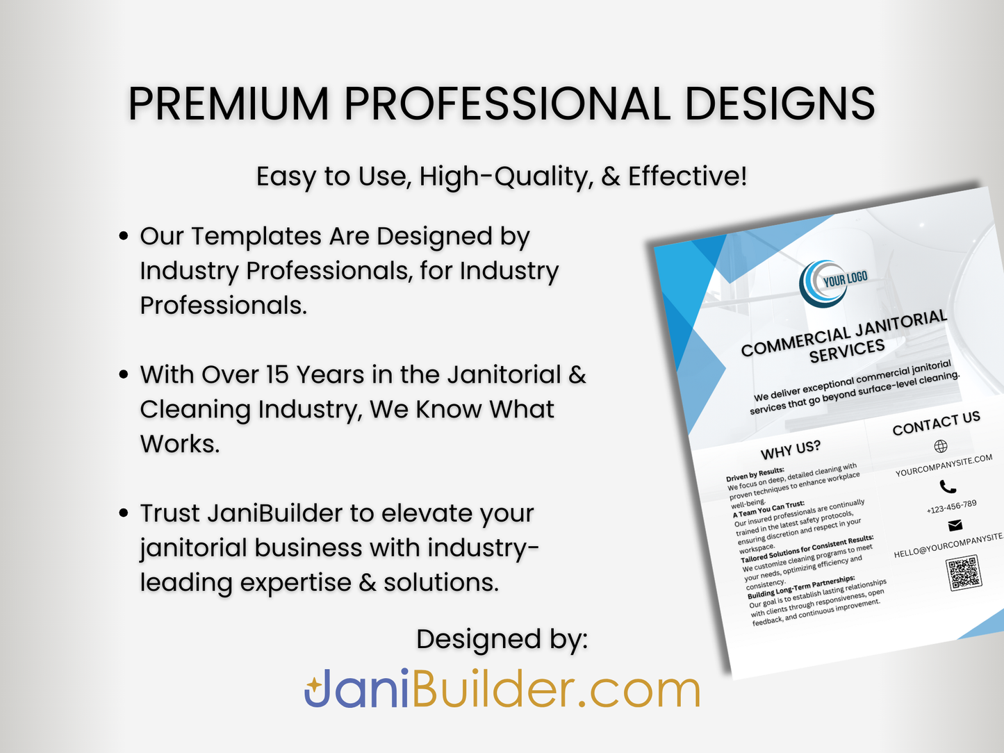 Janitorial Advertising Templates 11