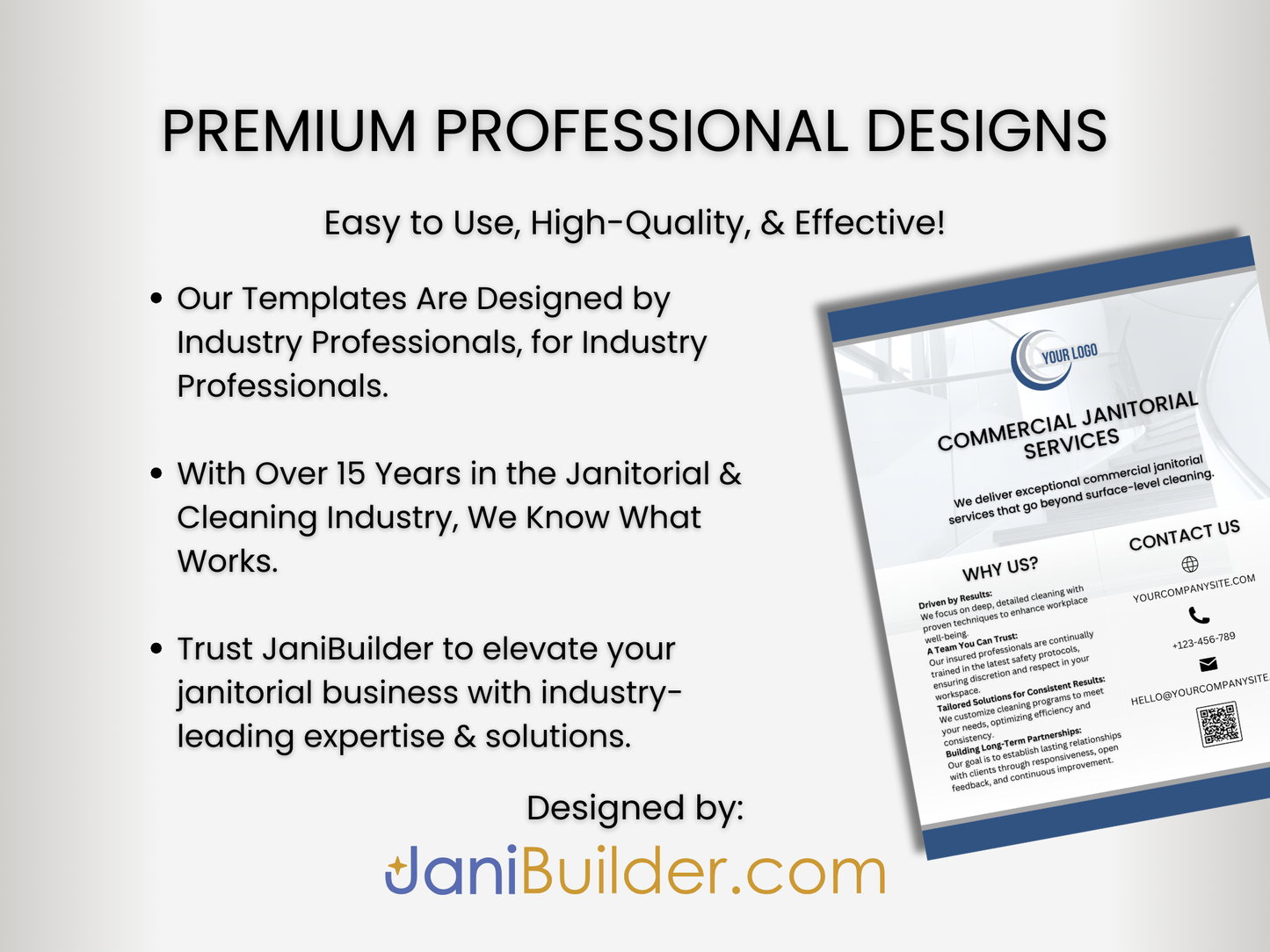 Janitorial Advertising Templates 3