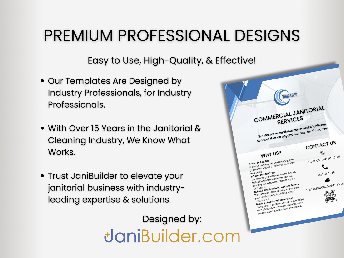 Janitorial Advertising Templates 6