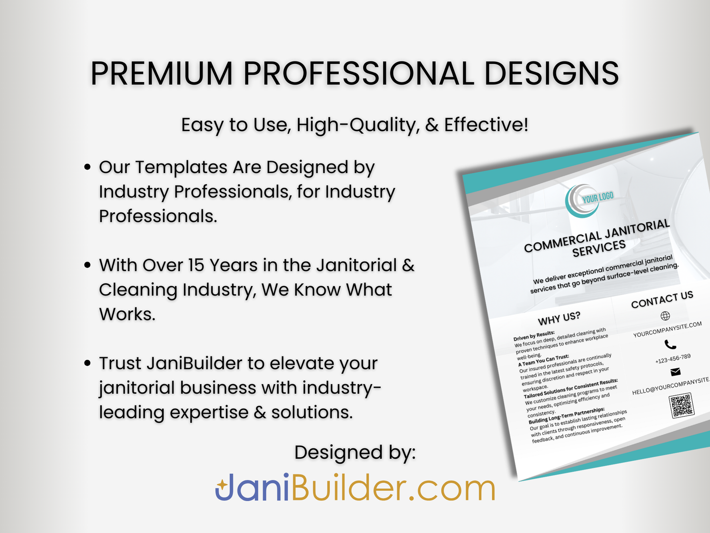 Janitorial Advertising Templates 5