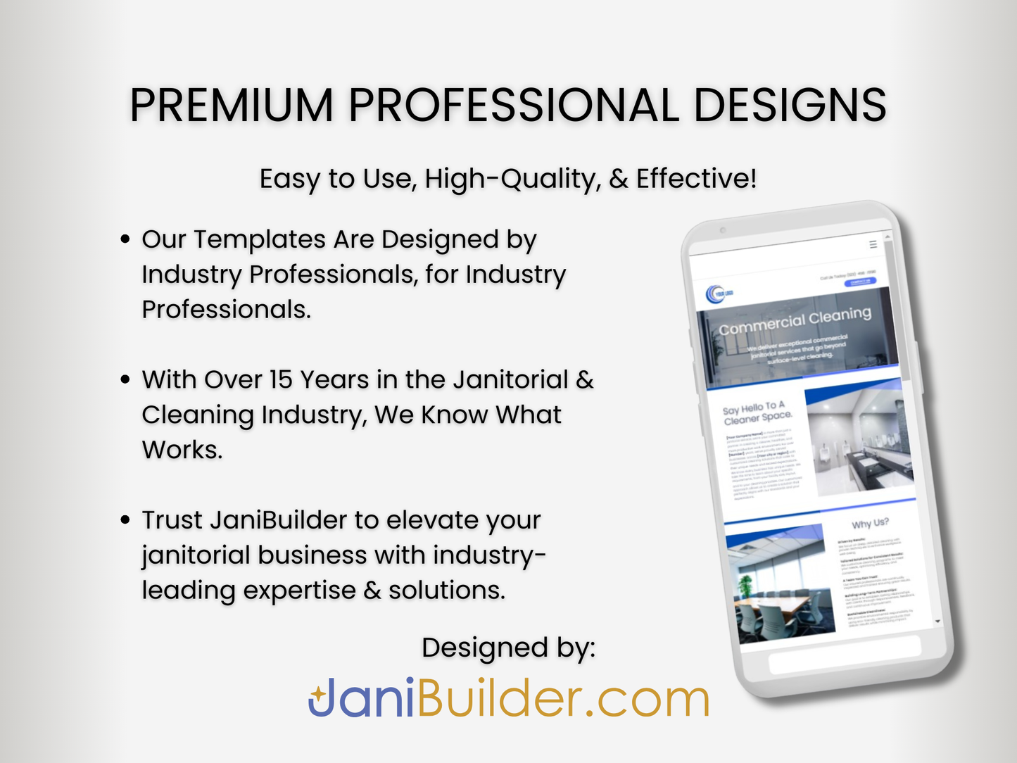 Janitorial Website Template 1